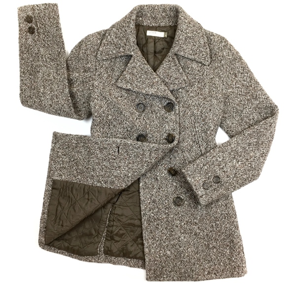 J. Crew Jackets & Blazers - HP EUC J. Crew The Dock Peacoat w/ Thinsulate | S